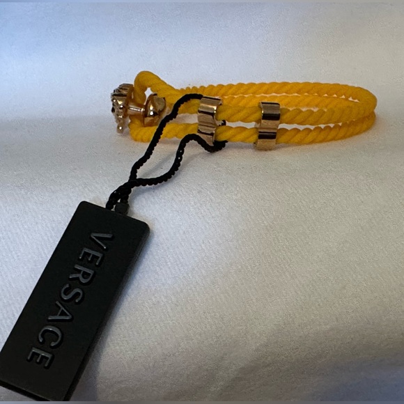 Versace Medusa Braided Bracelet NEW (AUTHENTIC) - Picture 2 of 16